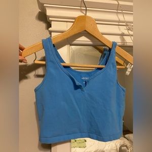 Super cute blue crop top $8